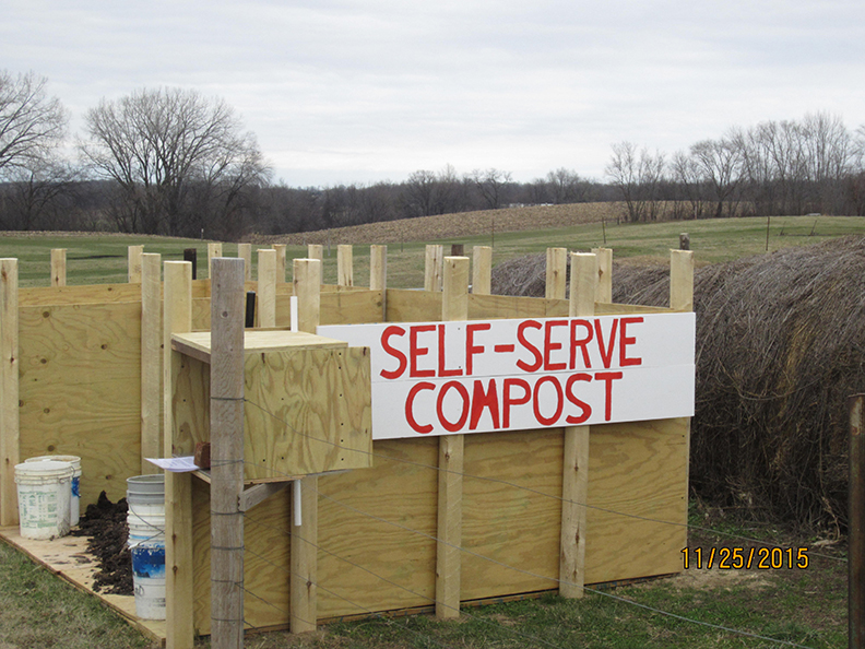 Llama Compost